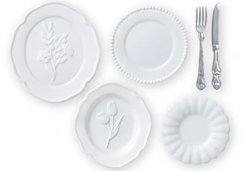 Re-Ment Miniature A dream tableware collection Full Set 8PCS - Picture 7 of 10