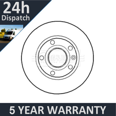 Fits LDV Maxus 2005-2009 V80 2016- 2.4 D Purevue Front 1x Brake Disc 545110027