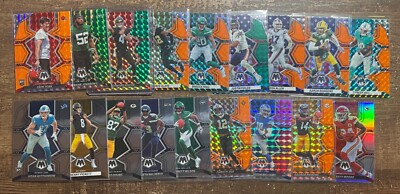 2022 Panini Mosaic NFL Football Base & Prizm Vet & RC Singles You Pick/Choose!