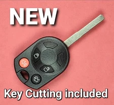 Replacement Key for Ford High Security 4B OUCD6000022 - Key Cutting Included 