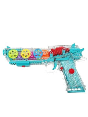 Transparent Gear Light Gun, Electric Function Music Light