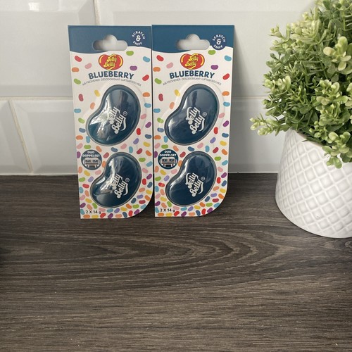 2X Jelly Belly BLUEBERRY Duo Vent x 2 3D Car Air Fresheners eBay