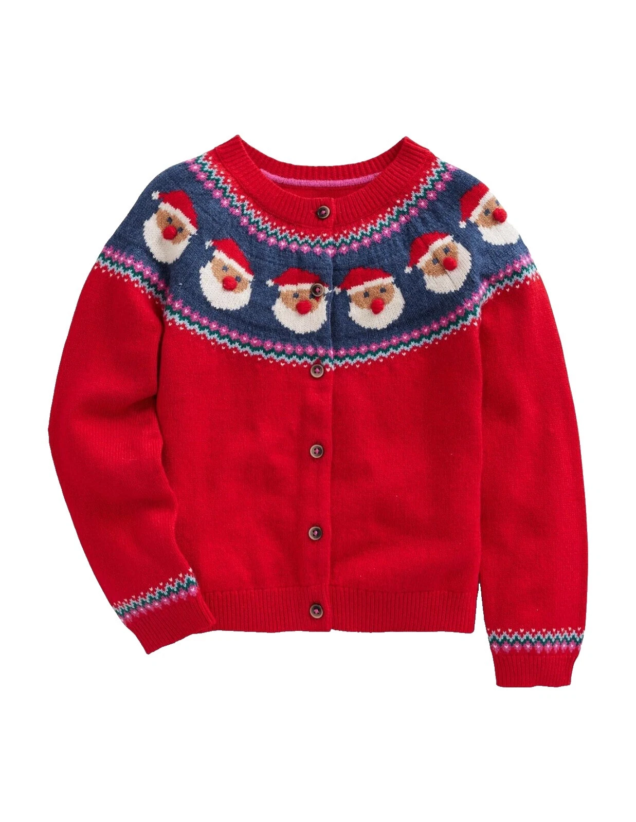 Wool Blend Holiday Sweaters for Girls