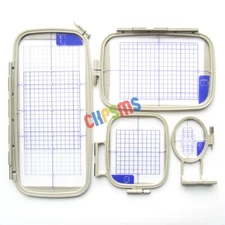 4Piece Embroidery Hoop Set fit for Brother PE770,NV780D,F440E,PE830DL,NS2750D+