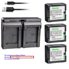 Kastar Battery Dual Charger for HITACHI DZ-BP7S  DZ-HS500A DZ-HS500E DZ-HS500SW