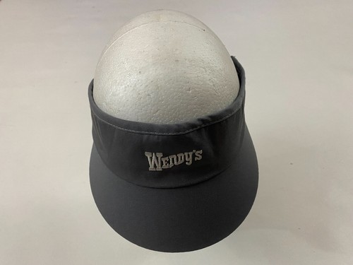 New Wendy's Visor Hat Gray One Size | eBay