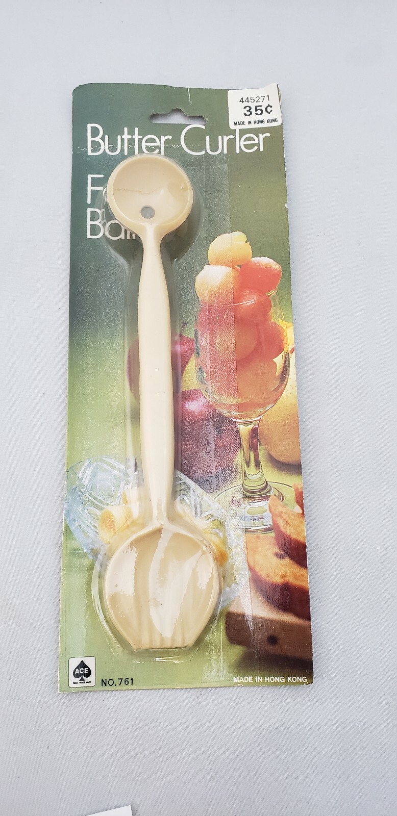 Vintage Kitchen Melon Baller and Butter Curler Plactic By Ace. No. 761