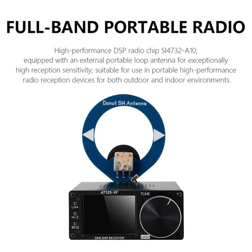 2.8-inch 2025 ATS25-XF Upgrade SI4732-A10 DSP Full Band Radio FM LW SW Band - Zdjęcie 12 z 15