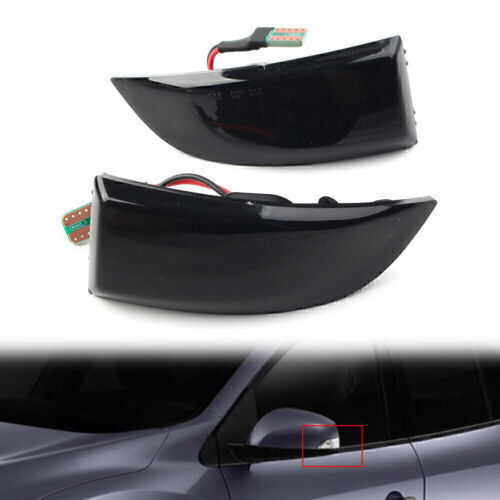 2x Dynamic LED Side Mirror Indicator Wing Signal Light For Ford Fiesta MK7 B-Max - Picture 9 of 16