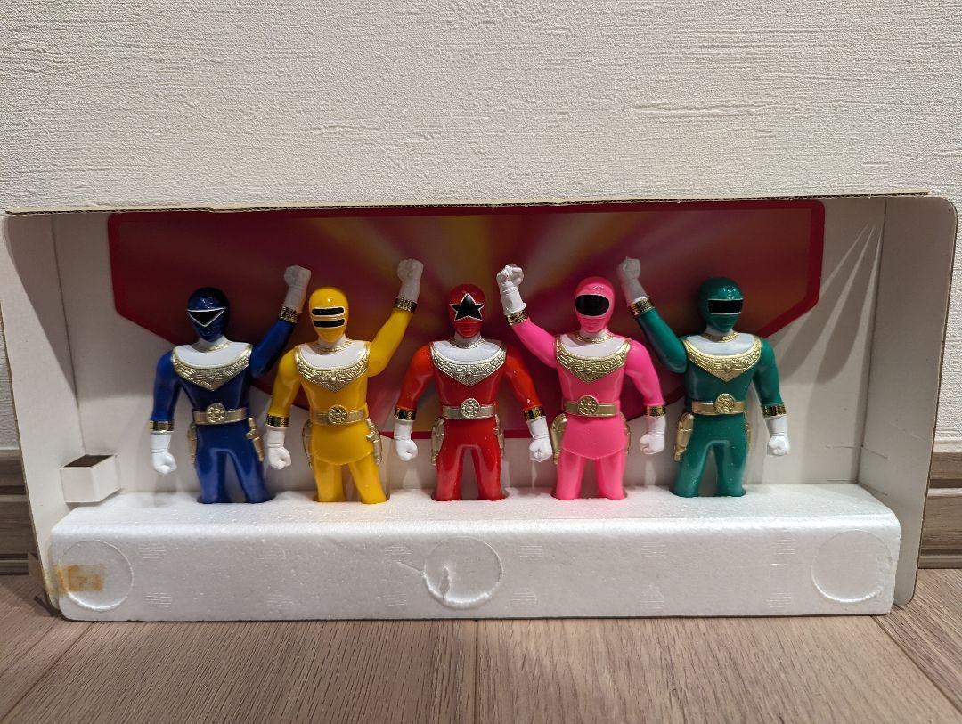 Bandai Power Ranger Chouriki Sentai Ohranger Figure Set of 5 Pack