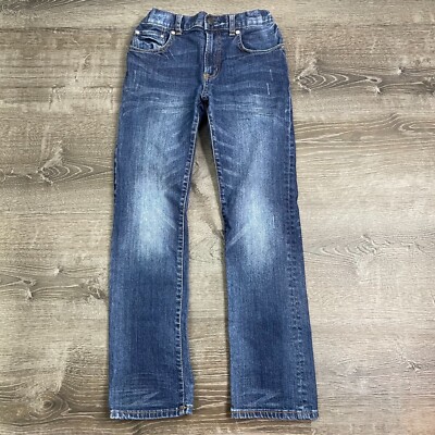 PS Aeropostale Boys Jeans Dark Wash Blue Denim Straight