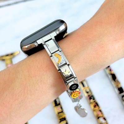 Italian Charm Bracelet Watch Strap Band Compatible with  display picture 3