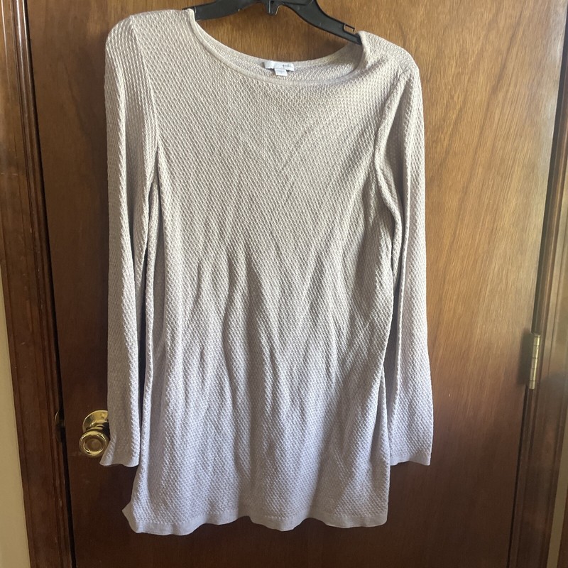 J. JILL Women’s Beige/ Light Brown Comfy-style Soft Long-sleeved Shirt - Size S