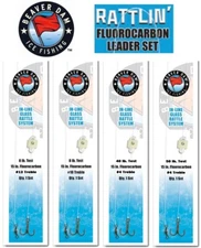 Beaver Dam Rattlin Fluorocarbon Leader Set