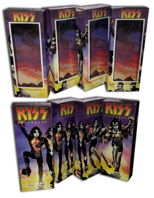 Set of 4 KISS (DESTROYER) BOXES for 8