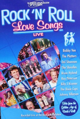 Rock n Roll Love songs Live DVD, Shirelles,Bobby Vee,Del Shannon, The Platters,