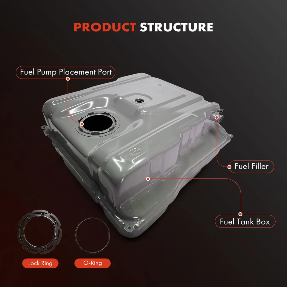 Tanque de combustible de 40 galones para Ford F-250 F-350 F-450 F-550 Super Duty 2014-2016 6,7 L Foto 2 de 4