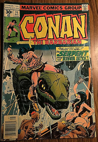 MARVEL COMICS CONAN THE BARBARIAN - #74 - Picture 1 of 2