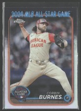 2024 Topps Chrome Update #ASGC-19 Corbin Burnes 2024 All-Star Game Chrome