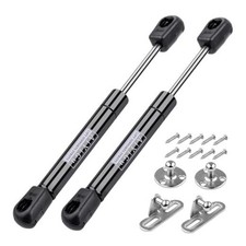 Gas Struts Shocks Lift Support with Brackets, 2Pcs  Silent 7.5 Inch 20LB/89N
