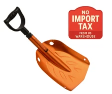 Cɾescent Moon Telescoping Shovel with D-Handle Lightweight Snow Digging Tool.