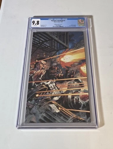 Punisher #1 CGC 9.8 Graded Tyler Kirkham Virgin Edition B Limited 1000