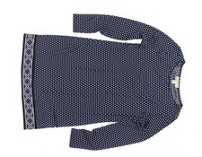 Michael Kors Women Dress Shift Black White Polka Dot Large