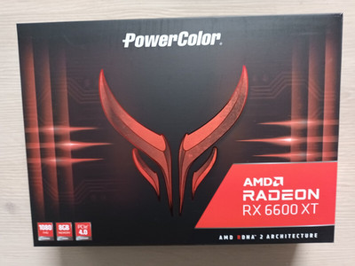 AMD GPU Grafikkarte Powercolor Red Devil RX6600XT OC 8GB GDDR6