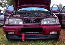 Cosworth Style WIDE front lip/ Bumper Spoiler For Ford Sierra MK2 Splitter Addon