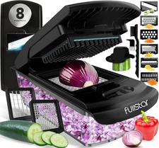 Fullstar The Original Pro Chopper - Vegetable Chopper and Spiralizer, Food Chopp