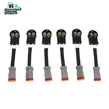 6x Fuel Injector Connector Wiring Harness Fits for Cummins N14 M11 L10 NEW US
