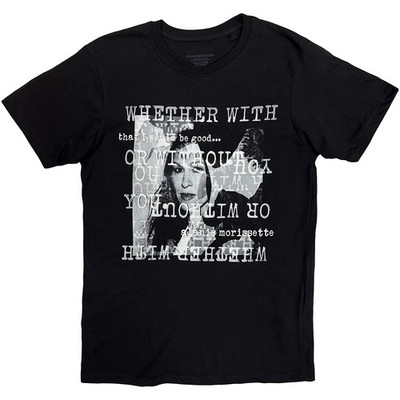 Alanis Morissette T-Shirt: Ob mit (schwarz) OFFICIAL NEU