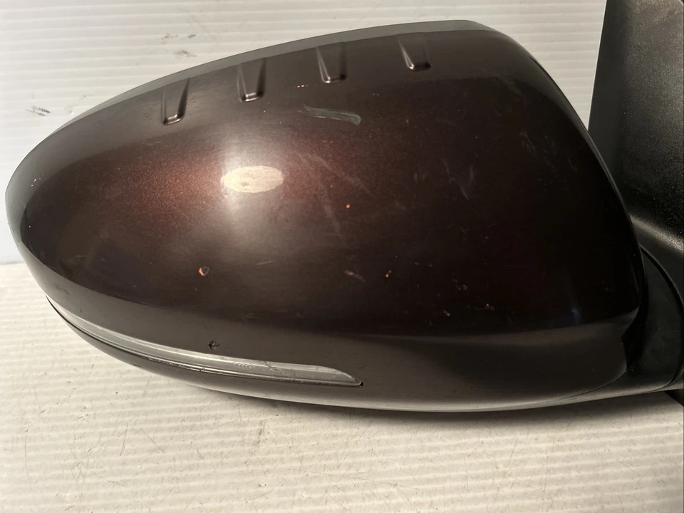 Espejo retrovisor de puerta Kia Optima 2014 2015 señal pasajero derecho OEM 1929 Foto 2 de 4