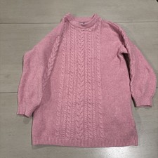 Old Navy Girls Pink Cotton Sweater Size Medium 8 