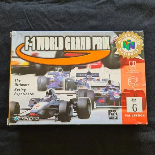 F-1 World Grand Prix PAL (N64) ~ Complete / Good Condition!