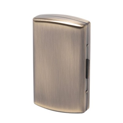 small metal cigarette case Vintage Slim Metal Cigarette Case & Dispenser Small Cigarette Holder  Case/Bo