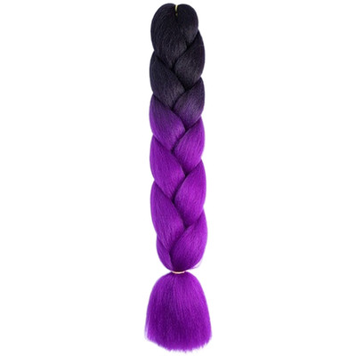 24 Zoll Yaki Textur Dreadlock Pferdeschwanz Verlängerung für Perücken für Fr