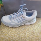 Adidas Women'S Adizero Sport Golf Shoes white / silver / blue size 7.5 Q46905