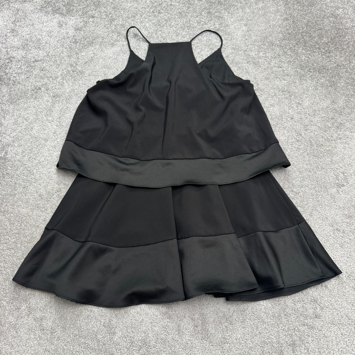 black bandeau mini dress Halter Night Out Mini Dress, Black / XS main image 0