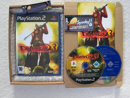 Devil May Cry 3 PS2 - UK PAL VGC with Monster Hunter demo - Tracked - Picture 11 of 11