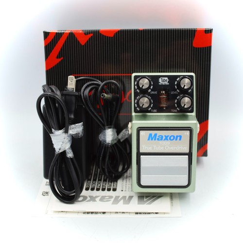 MAXON TOD-9 TOD9 True Tube Overdrive With Original Box Power Supply 154TOD001