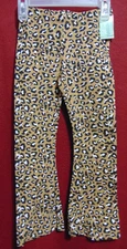 Girls Extremely Me Flare Leggings Size 7/8 CHEETAH Animal Print NEW With tag!