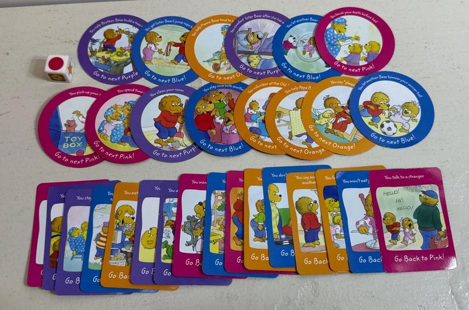 PBS Berenstain Bears Borther and Sister Bear Aprende a Compartir Piezas de Juego Piezas Foto 4 de 4