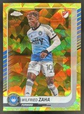 2025 Topps Chrome Sapphire MLS Wilfried Zaha Gold Refractor #/50 Charlotte