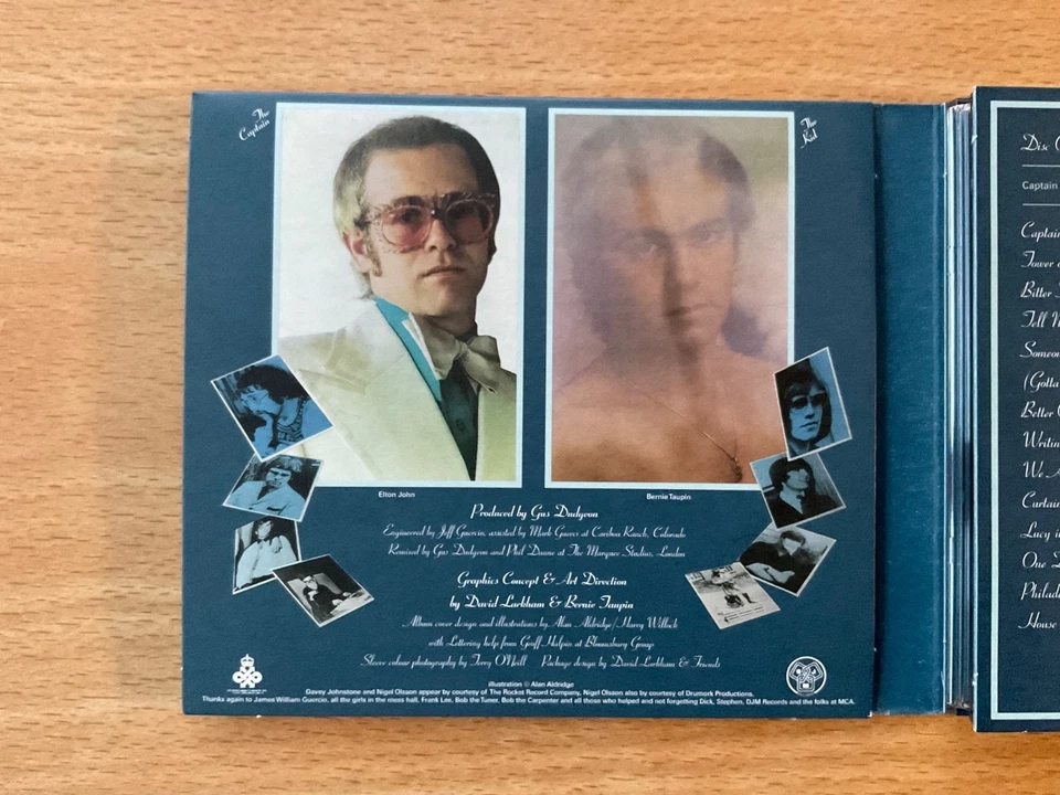 CD Elton John - Captain Fantastic 50th Anniversary Edition 2025, 2 CDs neuwertig - Bild 4 von 4