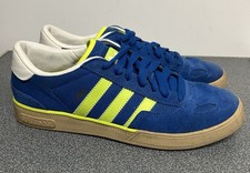 Adidas Ciero - Mens Trainers - Blue & Yellow - Gum Sole - 2010 - Size 9 UK