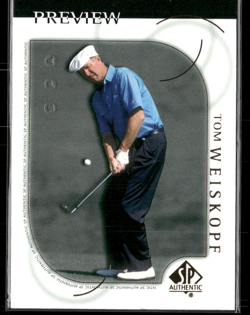 2001 Upper Deck #7 Tom Weiskopf SP Authentic Preview