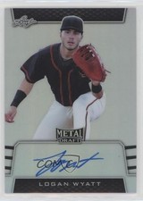 2019 Leaf Metal Draft 1/50 Logan Wyatt #BA-LW1 Auto 0b0