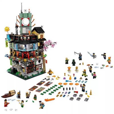 LEGO 70620 Ninjaga City with 4867 pcs.RёРliсa NO BOX（Read the description）