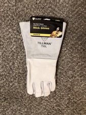 Tillman 750L Stick Welding Gloves Elkskin Palm L 2 Pair